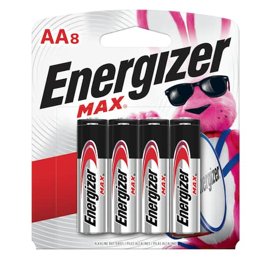 Energizer® MAX AA Household Batteries, 8ct.